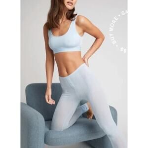 Negative Underwear Pajama Pants XS Whipped Long Underwear in Glacier Ribbed Cozy